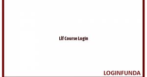 Llf Course Login