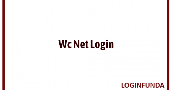 Wc Net Login