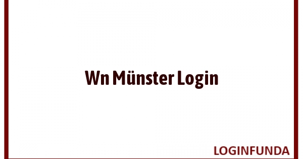 Wn Münster Login