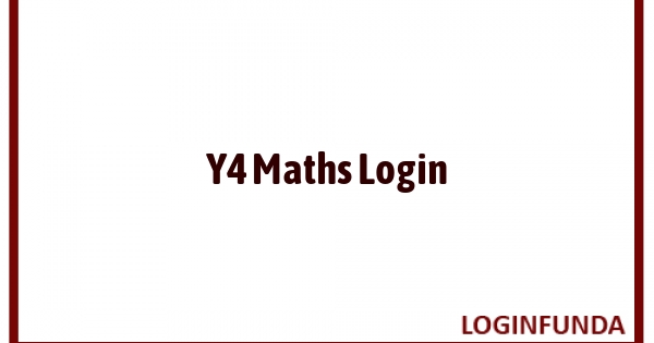 Y4 Maths Login