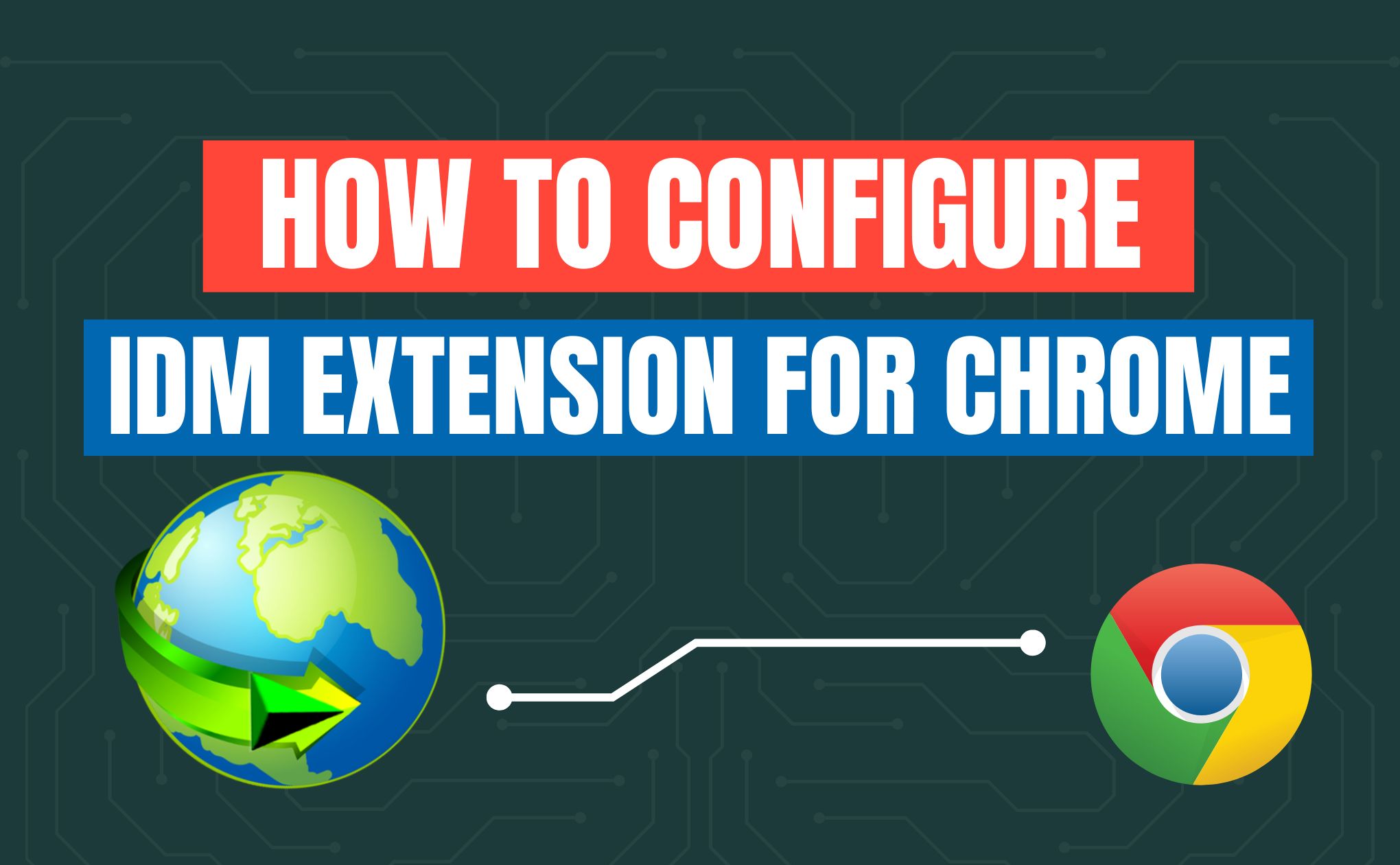 Configure IDM Extension For Chrome